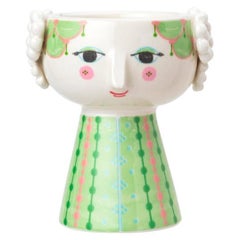 Eva Candle Holder Light Green