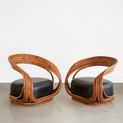 "Eva" Chair by Giovanni Travasa for Bonacina