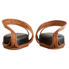 "Eva" Chair by Giovanni Travasa for Bonacina