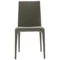 Eva Chair in Ash and Grey Fabric by Studio Tecnico Pacini & Cappellini