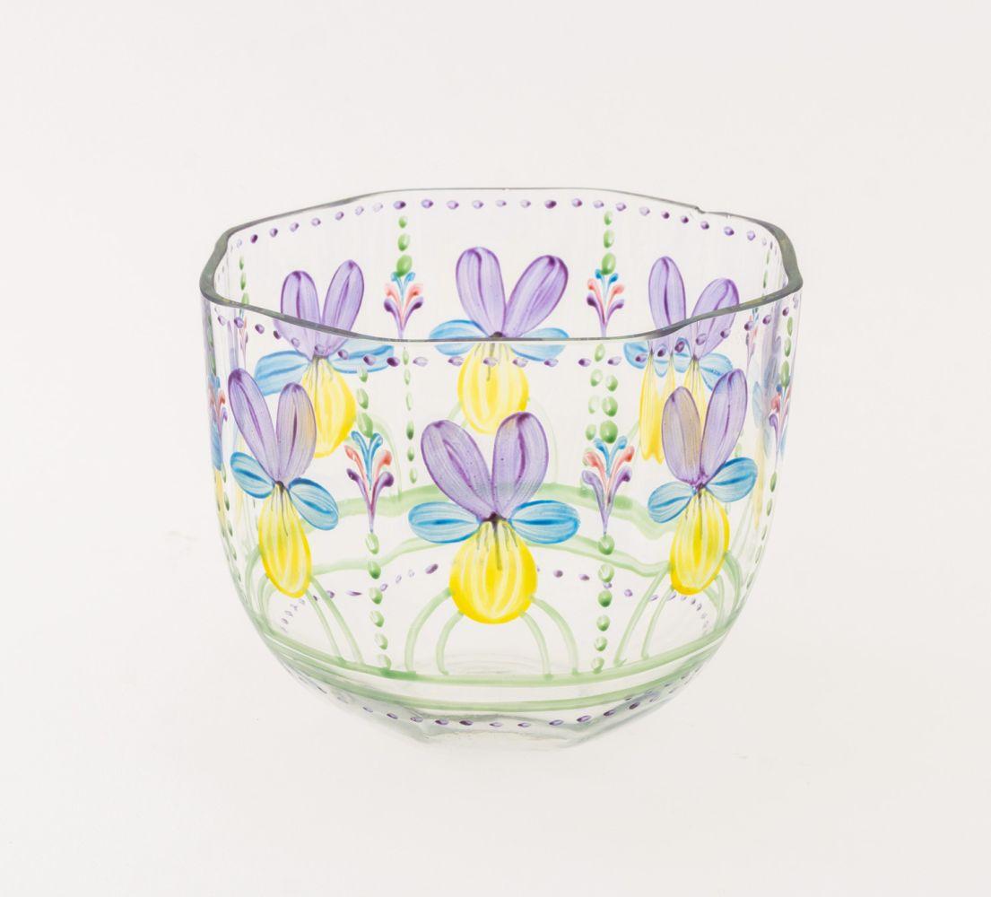 Moderno Ciotole in vetro artistico Eva Englund per Orrefors, 3 in vendita