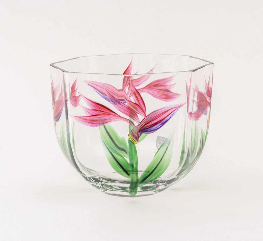 XX secolo Ciotole in vetro artistico Eva Englund per Orrefors, 3 in vendita