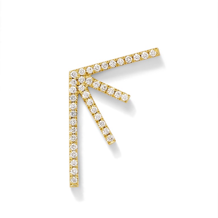 18K Yellow Gold with White Diamonds. Handmade in NYC.

The Eva Fehren design aesthetic allows women to build looks that are personally relevant and unique to them. A collection that possesses bold femininity while remaining iconic and modern.  Known