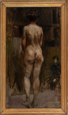The Study of a Standing Female Nude in the Studio (Étude d'un nu féminin debout dans le Studio)