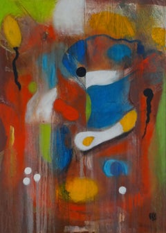 Abstrakt, 26.6.17, Gemälde, Öl auf Leinwand
