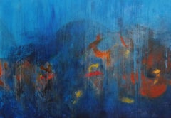 BLUE WORLD, Painting, Oil on Canvas