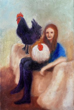 Vida en el campo, Pintura, Óleo sobre lienzo