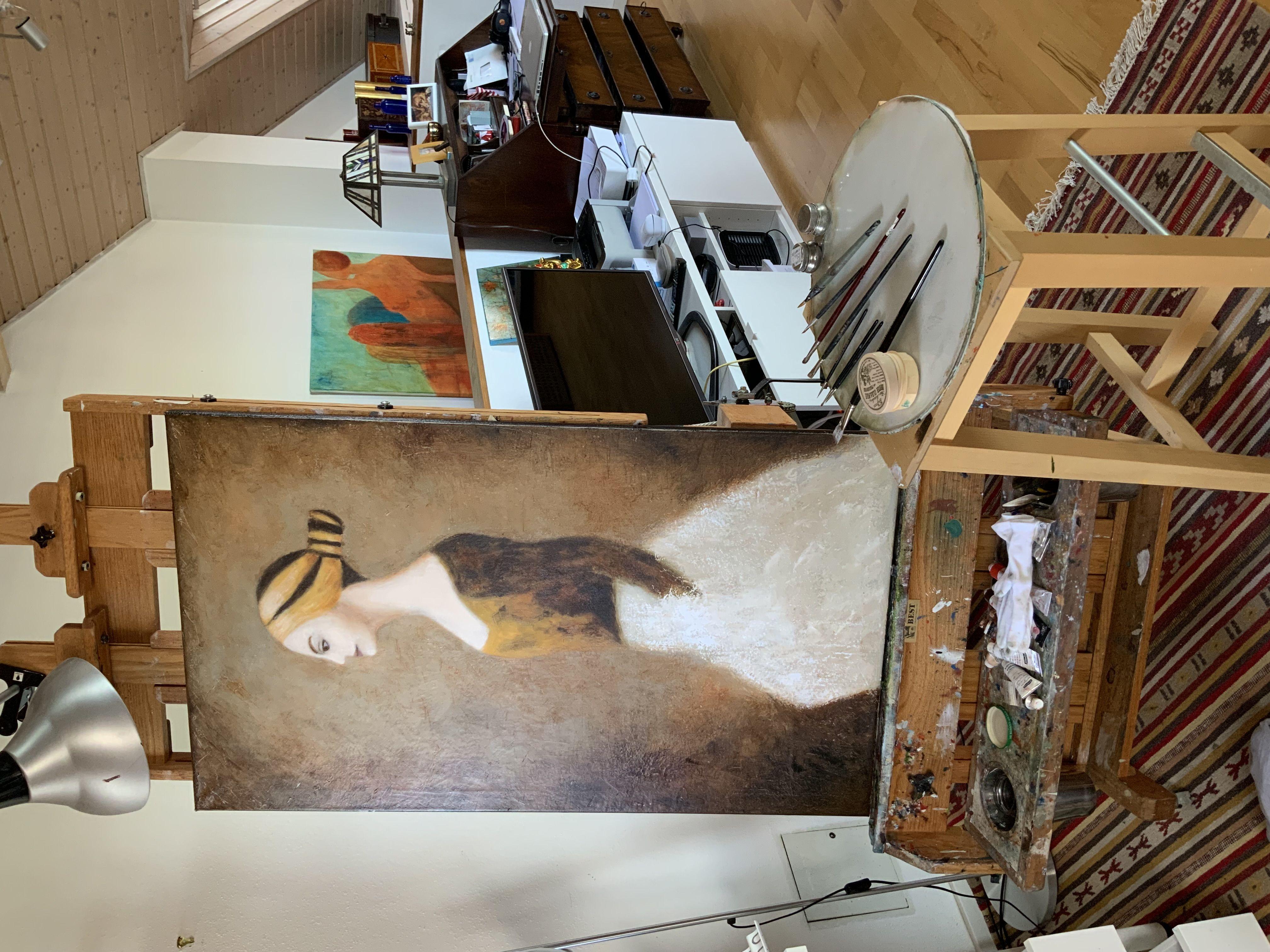 Pasado feliz, Pintura, Óleo sobre lienzo en venta 1