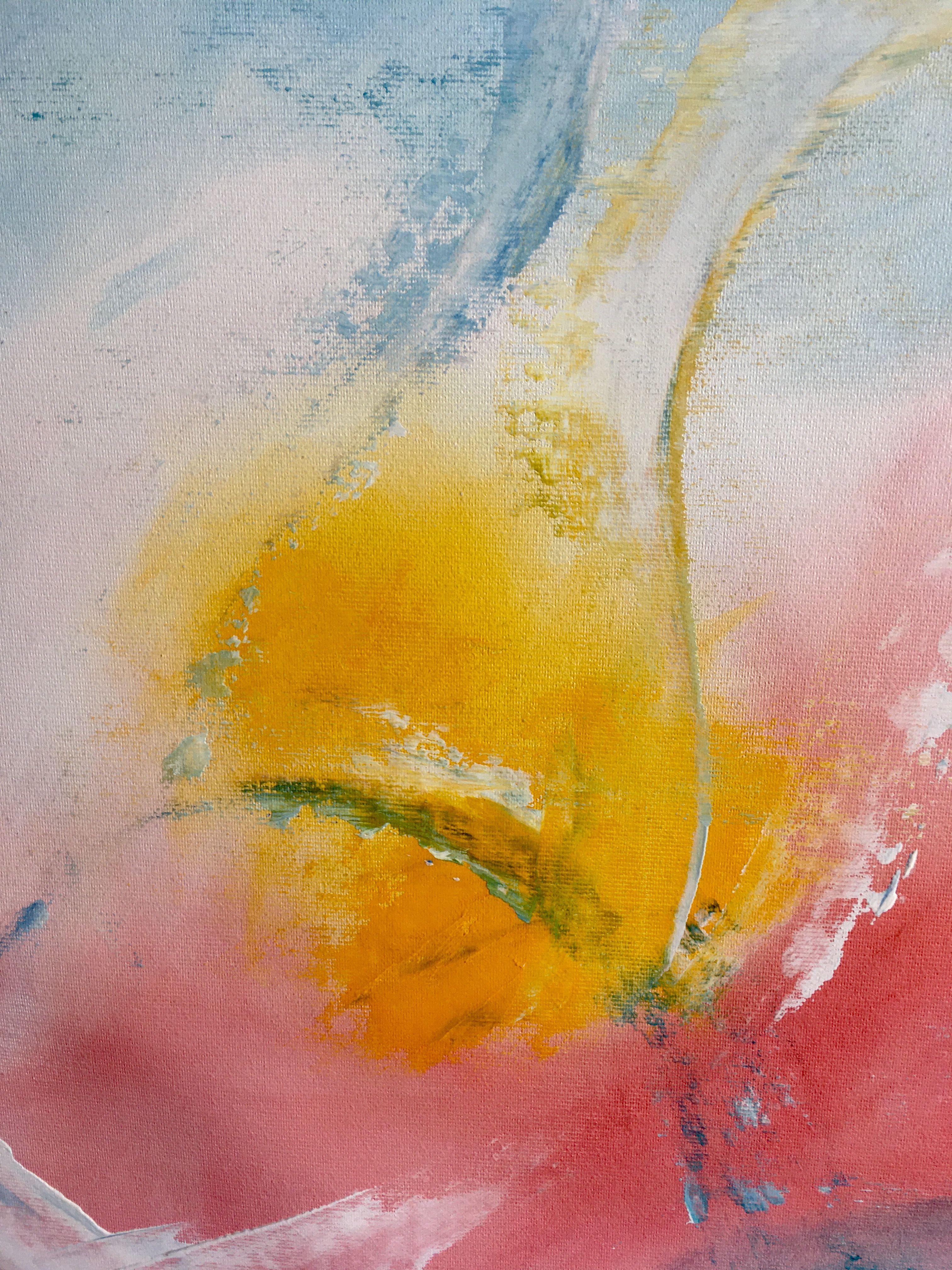 Liebe, Gemälde, Öl auf Leinwand (Expressionismus), Painting, von Eva Hoffmann