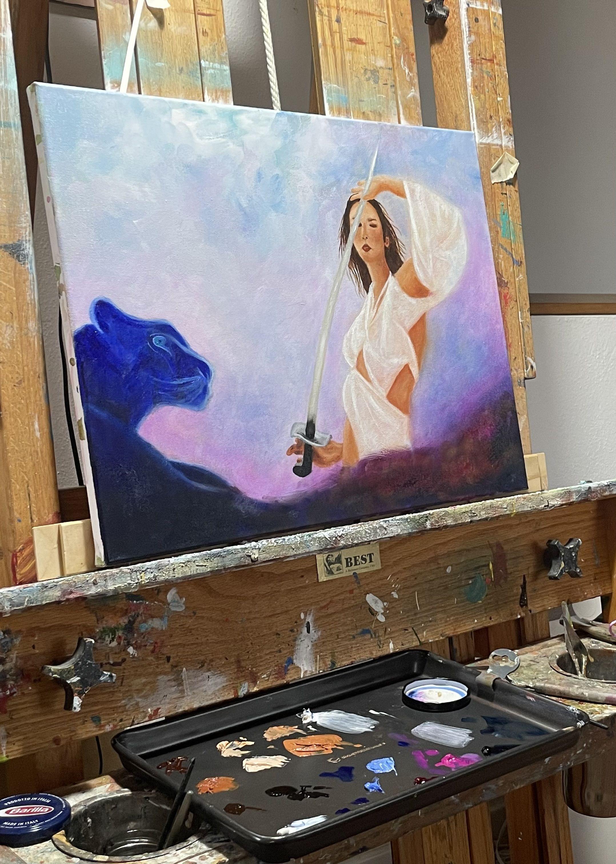 Pax Romana, Pintura, Óleo sobre lienzo en venta 1