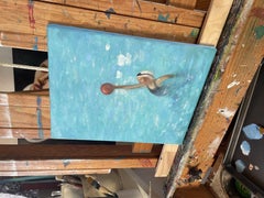 Waterpolo, Painting, Oil on Canvas