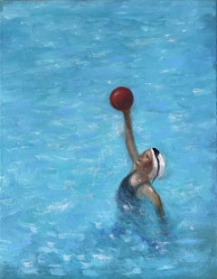 Waterpolo, Painting, Oil on Canvas