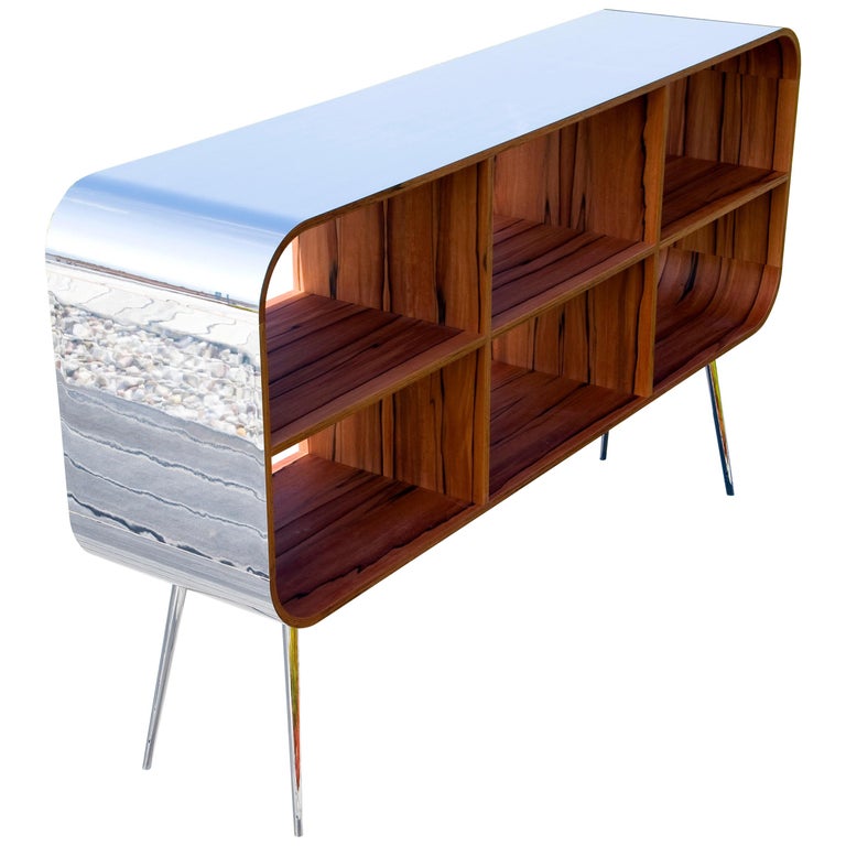 Eva IV Shelf Multifunctional Retro Futuristic Styled Shelves For Sale