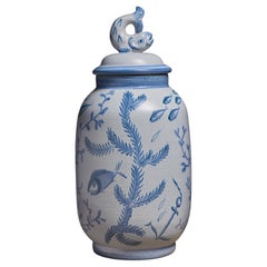 Eva Jancke-Bjork Ceramic Vase for Bo Fajans, Sweden, 1940s