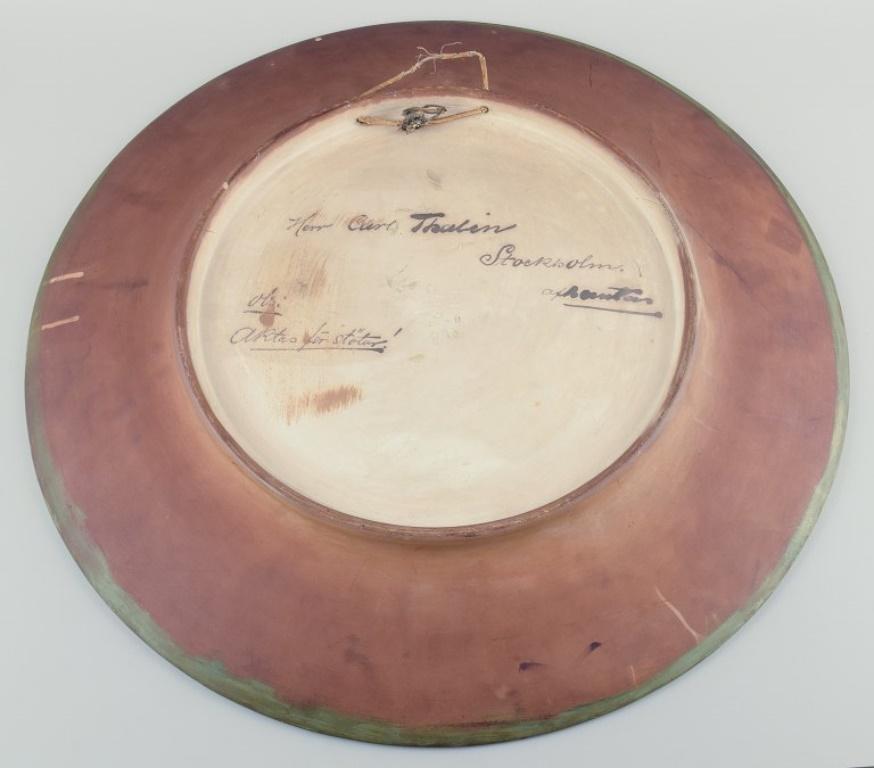 Eva Jancke-Björk für Rörstrand. Kolossale Wandtafel mit Blumenmotiv. im Angebot 1