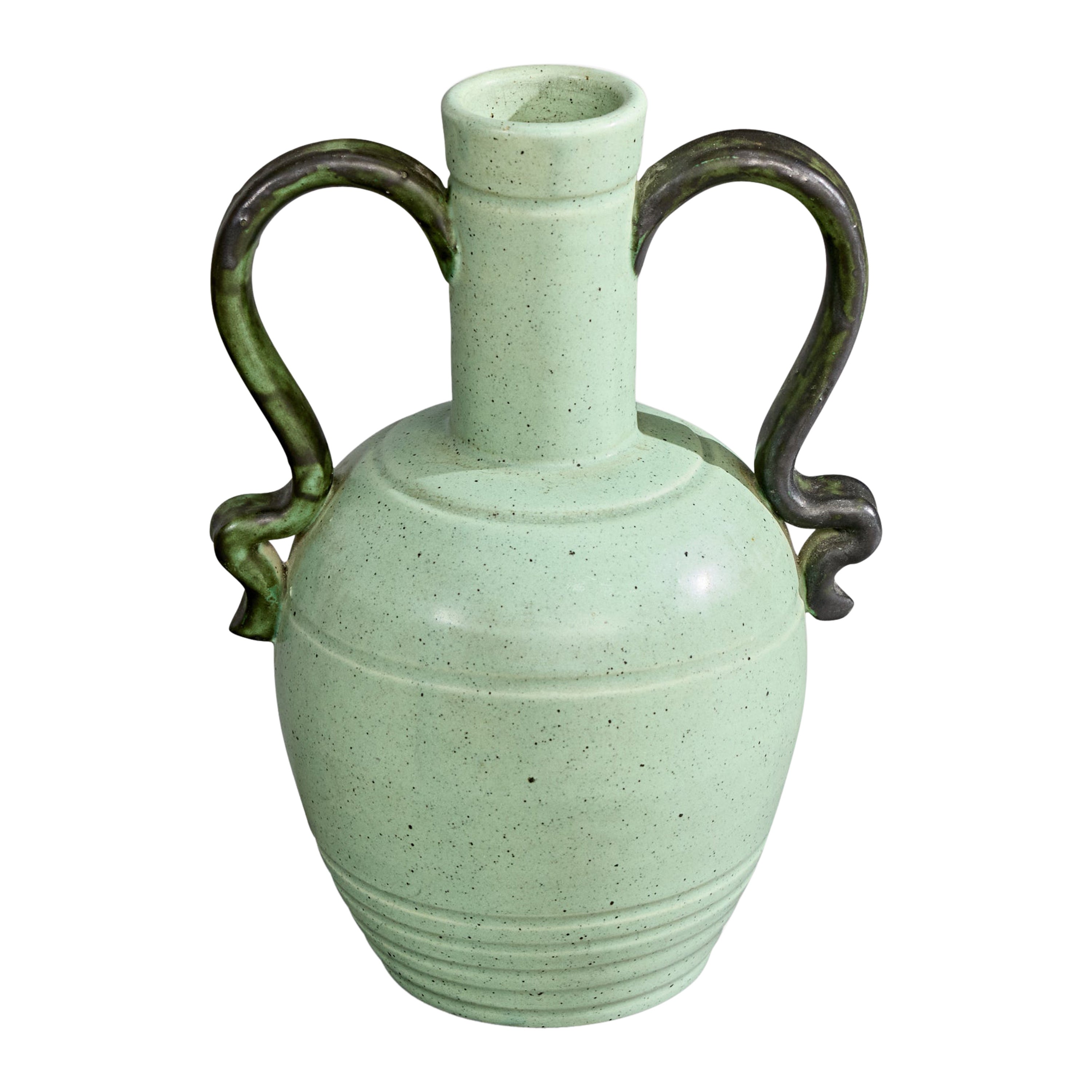 Eva Jancke-Björk, Vase, Ceramic, Sweden, 1930s