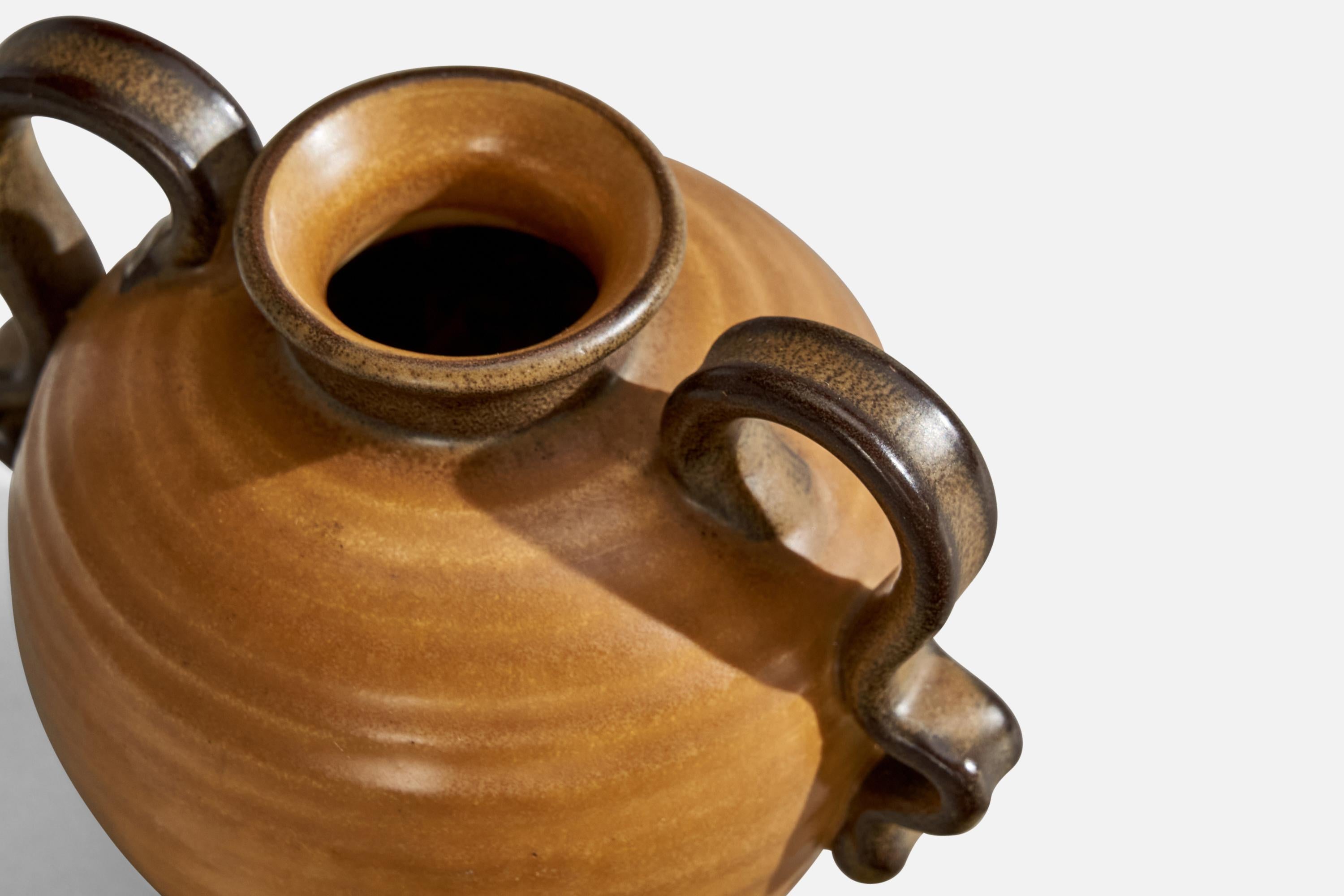 Eva Jancke-Björk, vase, céramique, Suède, années 1940 Bon état - En vente à High Point, NC