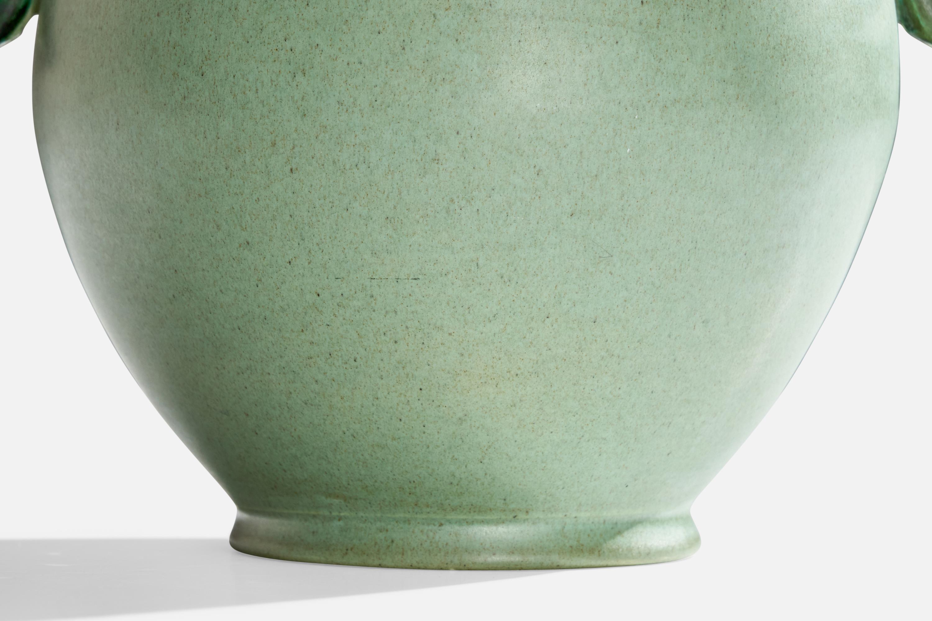 Eva Jancke-Björk, Vase, Ceramic, Sweden, 1940s For Sale 1