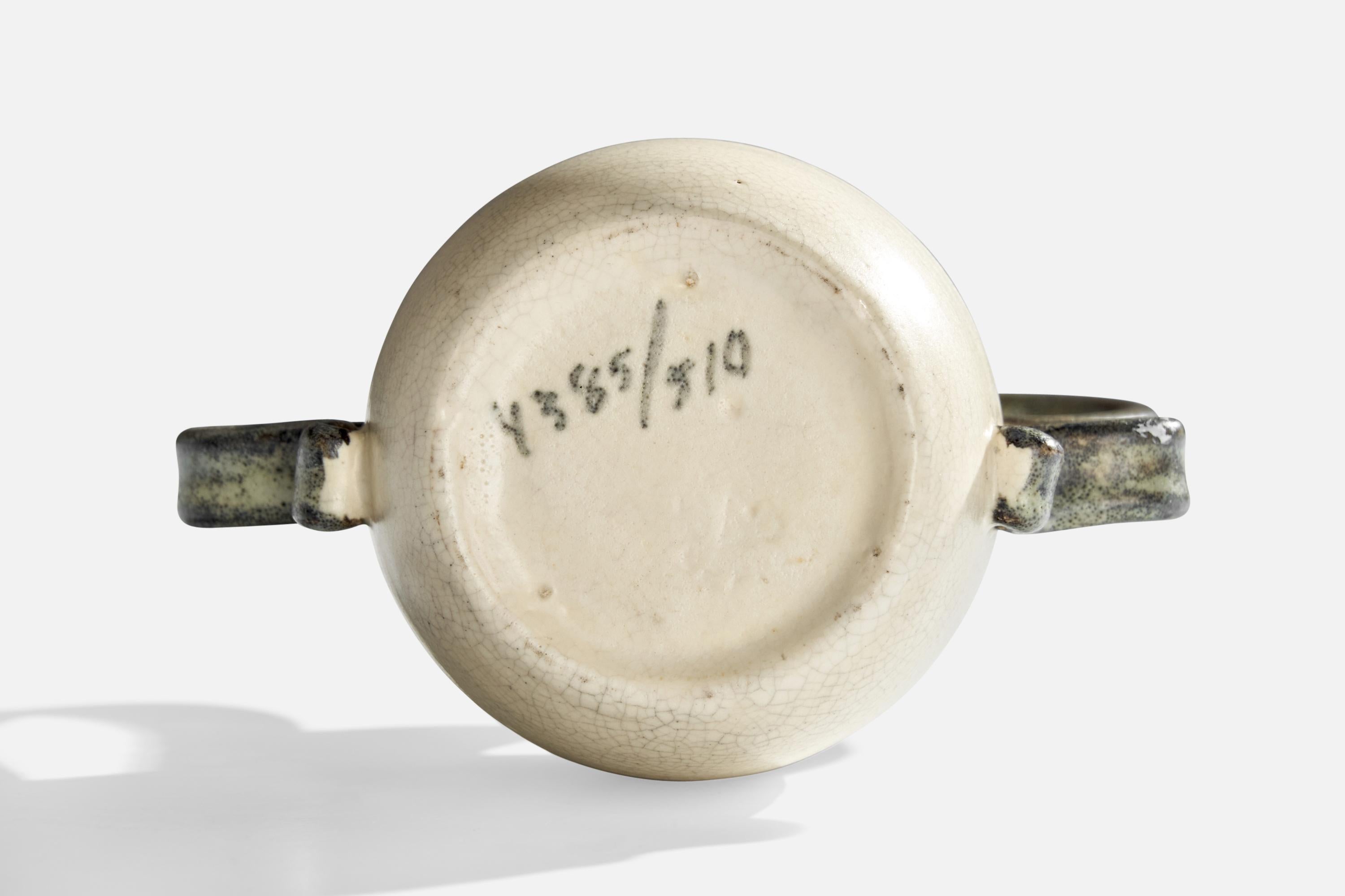 Eva Jancke-Björk, Vase, Ceramic, Sweden, 1940s For Sale 2