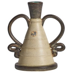 Eva Jancke-Björk, Vase, Earthenware, Sweden, 1940s