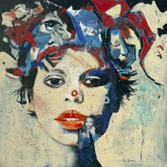 Chucherías mentales, Pintura, Acrílico sobre lienzo