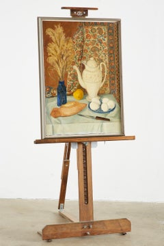 Eva Marinelli Martino Still Life Oil Canvas Painting