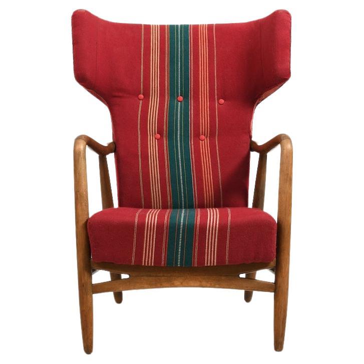 Eva & Nils Koppel Wingback Lounge Chair 1947 For Sale