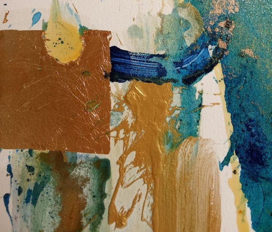 Untitled 33 - Abstract Mixed Media Art by Eva Pacheco