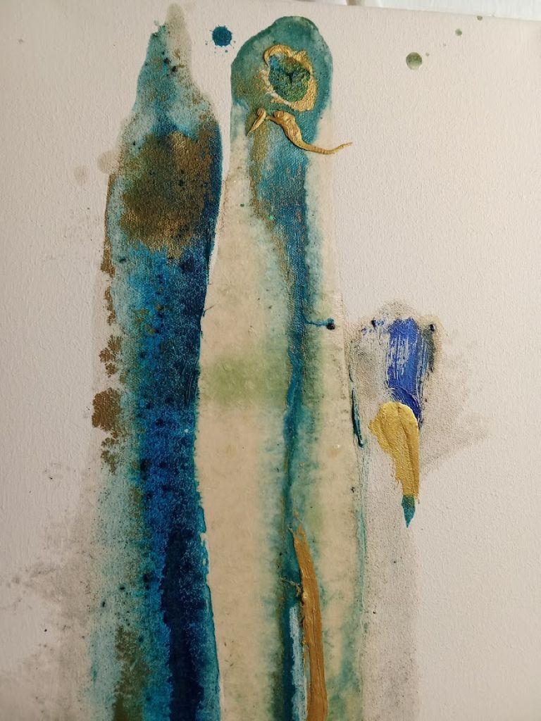 Untitled 34 - Abstract Mixed Media Art by Eva Pacheco