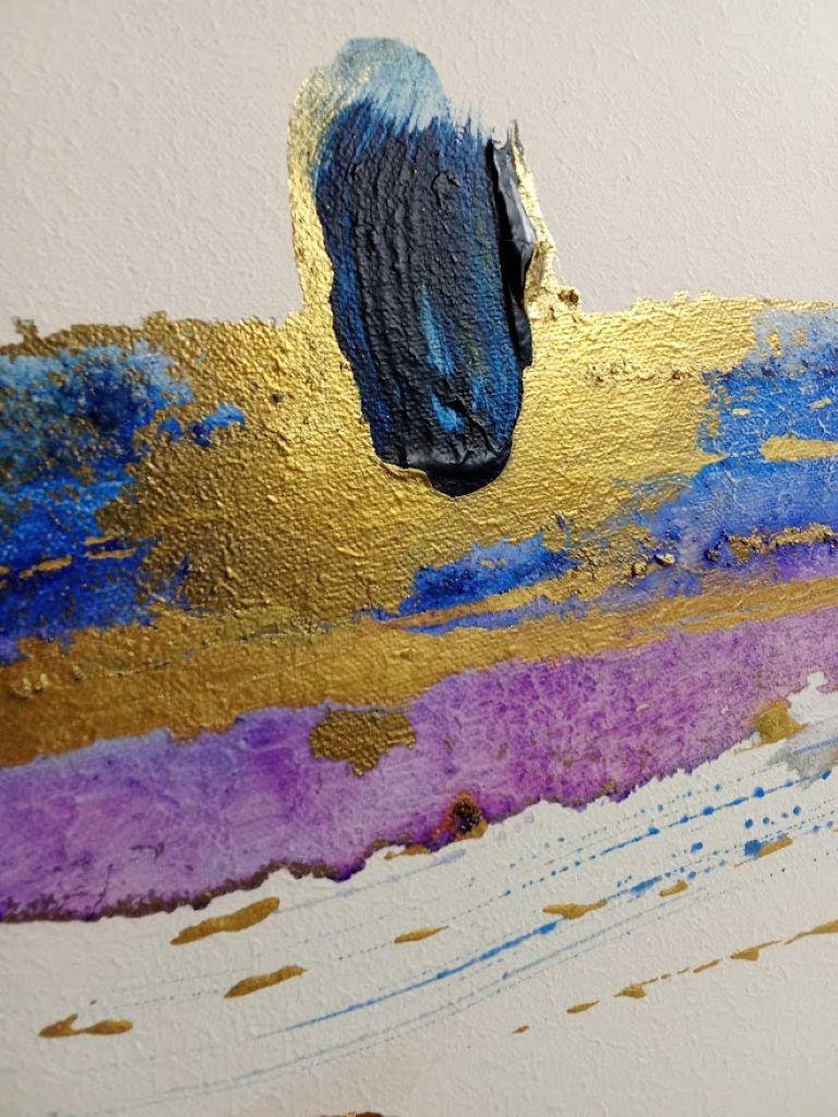 Untitled 38 - Abstract Mixed Media Art by Eva Pacheco