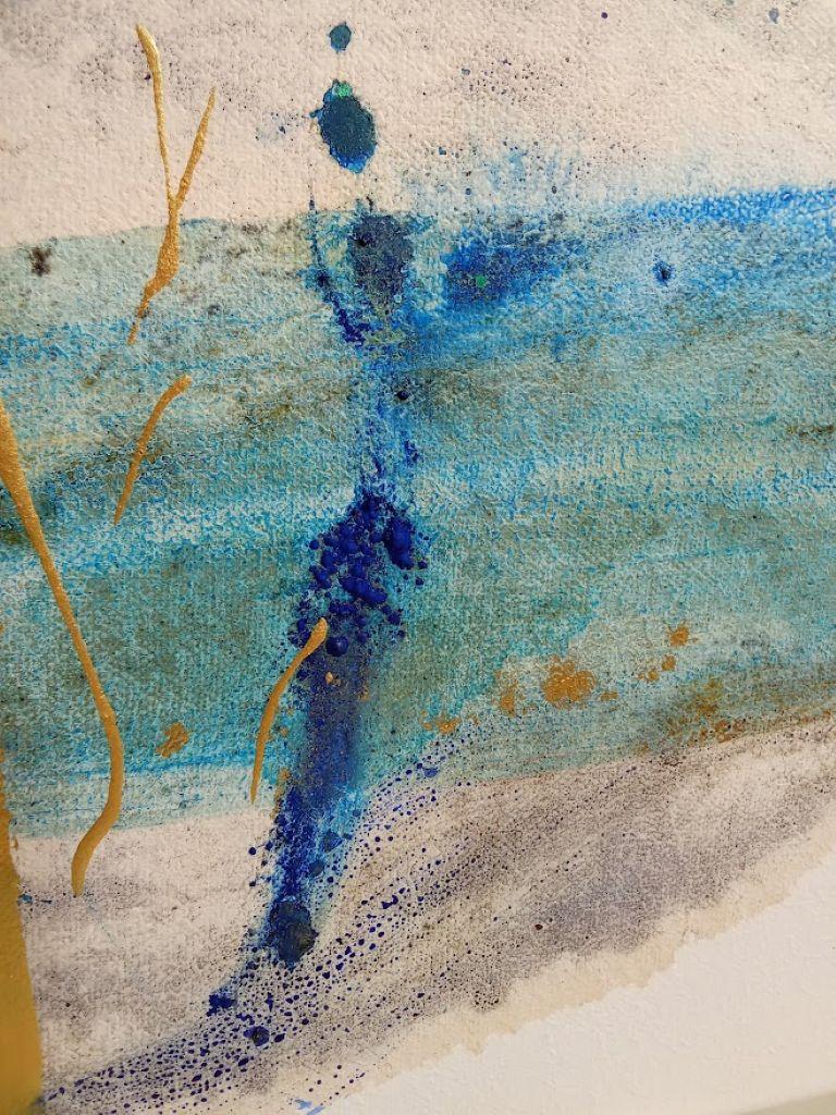 Untitled 45 - Abstract Mixed Media Art by Eva Pacheco