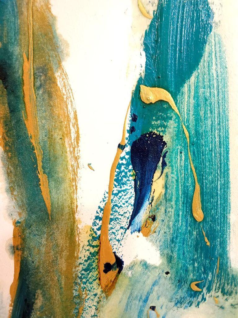 Unbenannt 46 (Abstrakt), Mixed Media Art, von Eva Pacheco