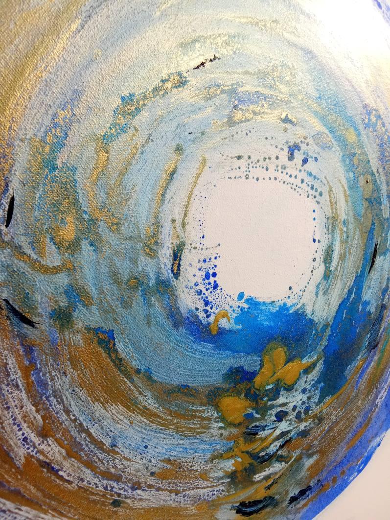 Untitled 50 - Abstract Mixed Media Art by Eva Pacheco