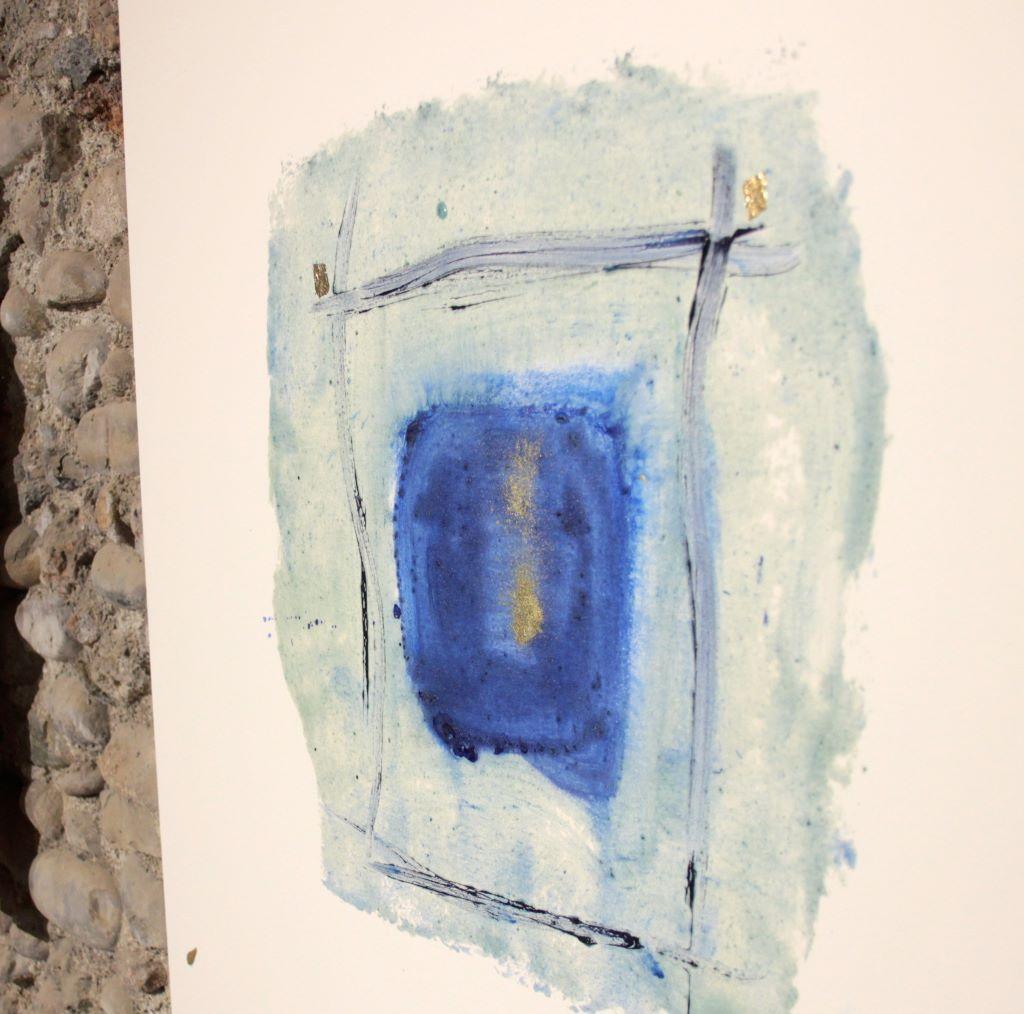 Untitled 51 - Abstract Mixed Media Art by Eva Pacheco