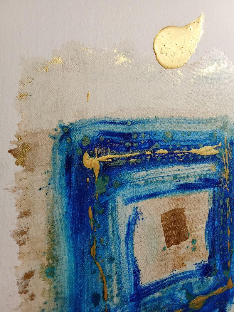 Untitled 53 - Abstract Mixed Media Art by Eva Pacheco