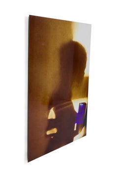 Eva Petric Contemporary Abstract Mixed Media Artwork, Shadow Choreography 2