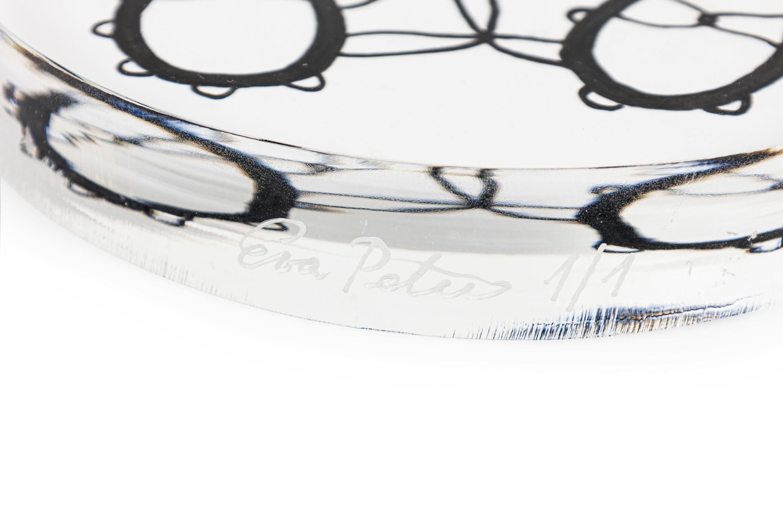 Eva Petric Contemporary Abstract Mixed Media Sculptural Artwork, Titled: Web #6 For Sale 1