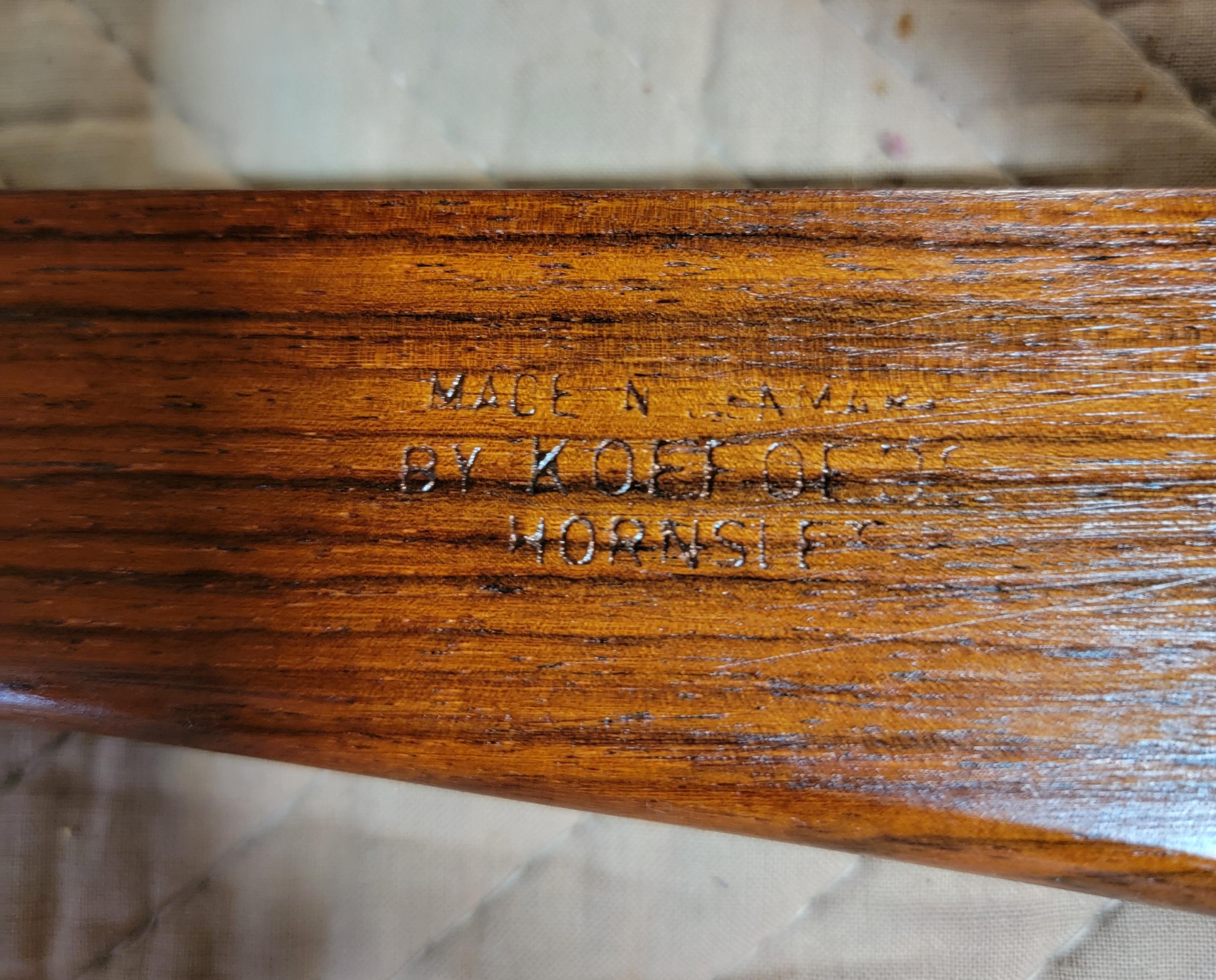 Chaises de salle à manger Eva en palissandre par Niels Koefoed pour Koefoeds Hornslet, Danemark Ensemble 4 en vente 11