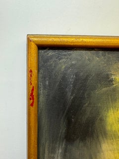 Eva Sikorski (1917-1990) Abstract Portrait Painting