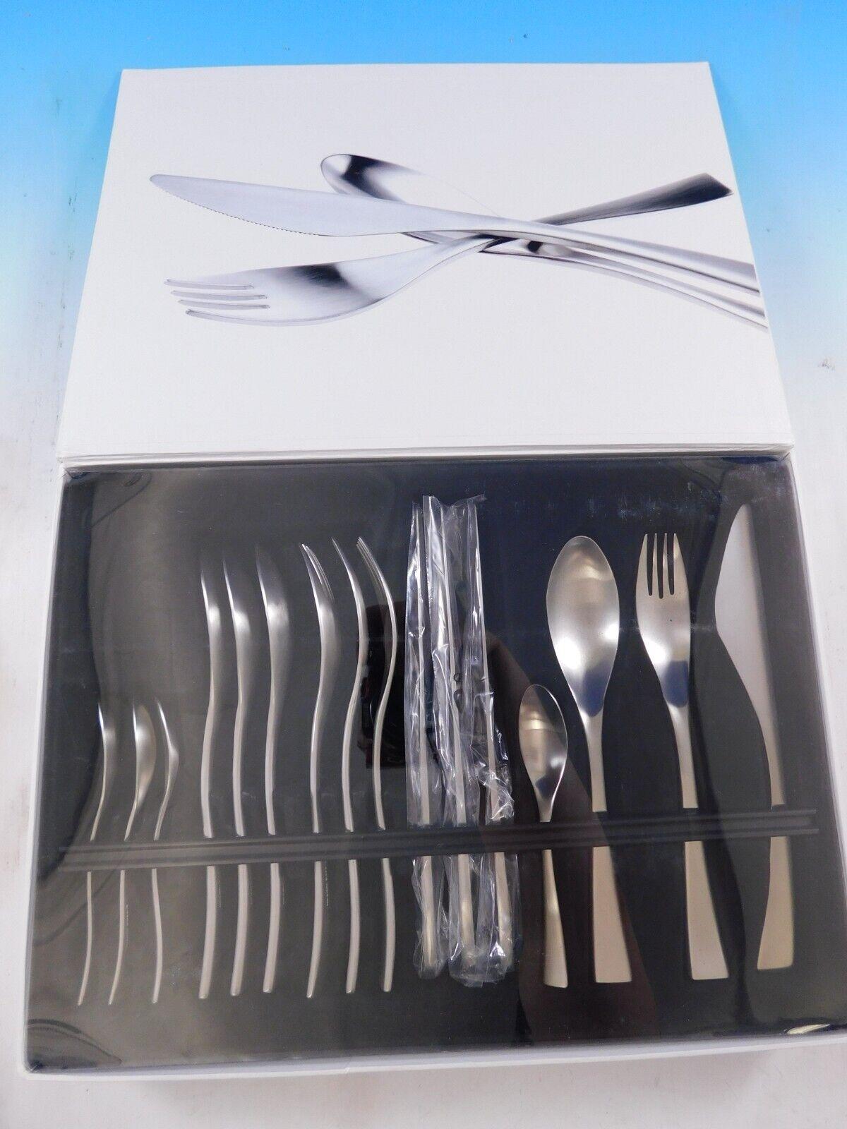 Eva Solo #02 by Tools Stainless Steel Flatware Set for 4 Service 16 Pcs New In Excellent Condition For Sale In Big Bend, WI