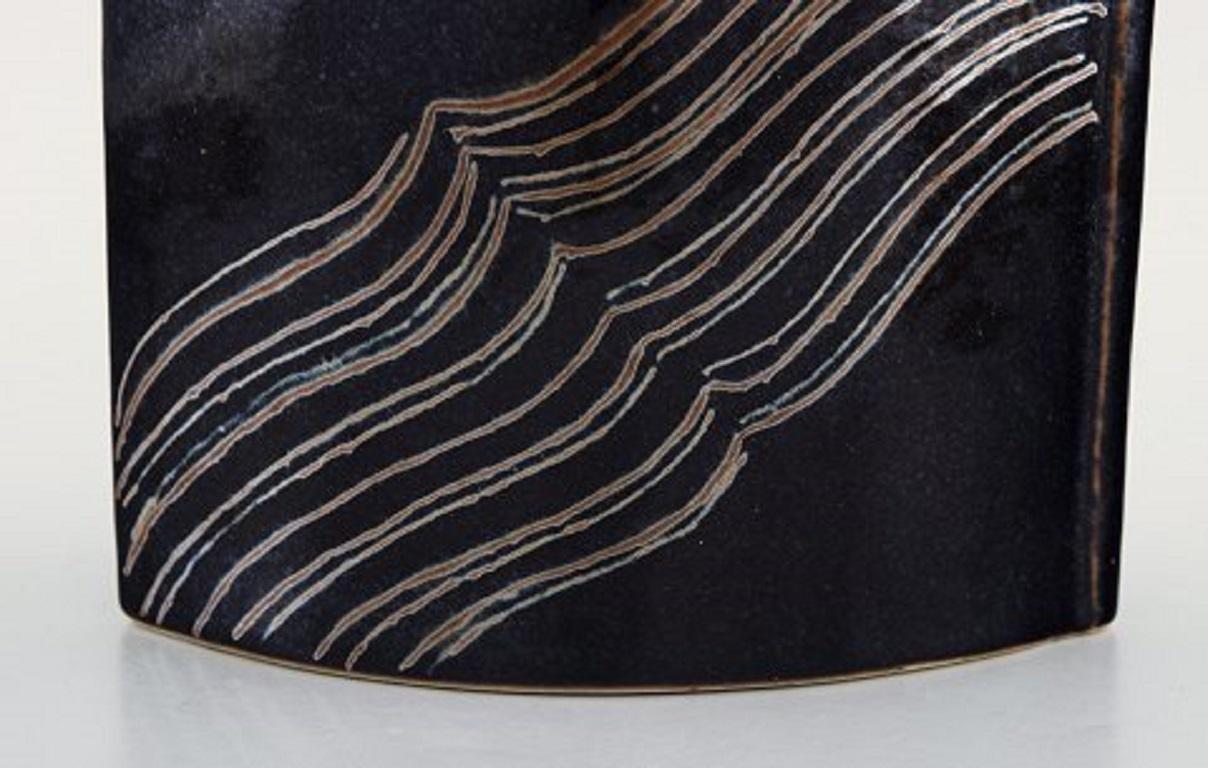 Danese Eva Stæhr Nielsen per Royal Copenhagen, Vaso in ceramica smaltata, circa 1970 in vendita