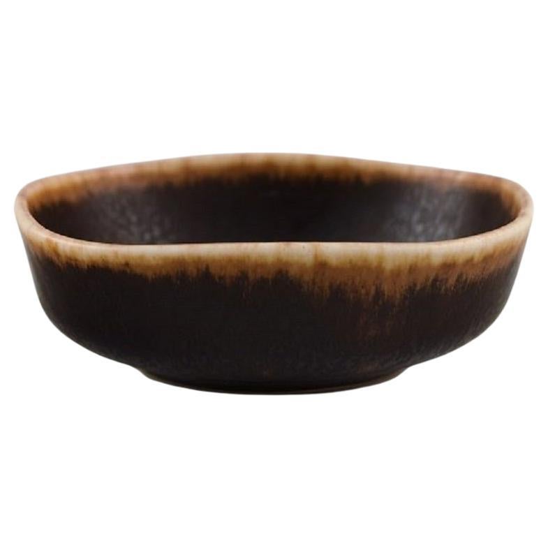 Eva Stæhr-Nielsen for Saxbo, Miniature Bowl in Glazed Stoneware, Mid-20th C