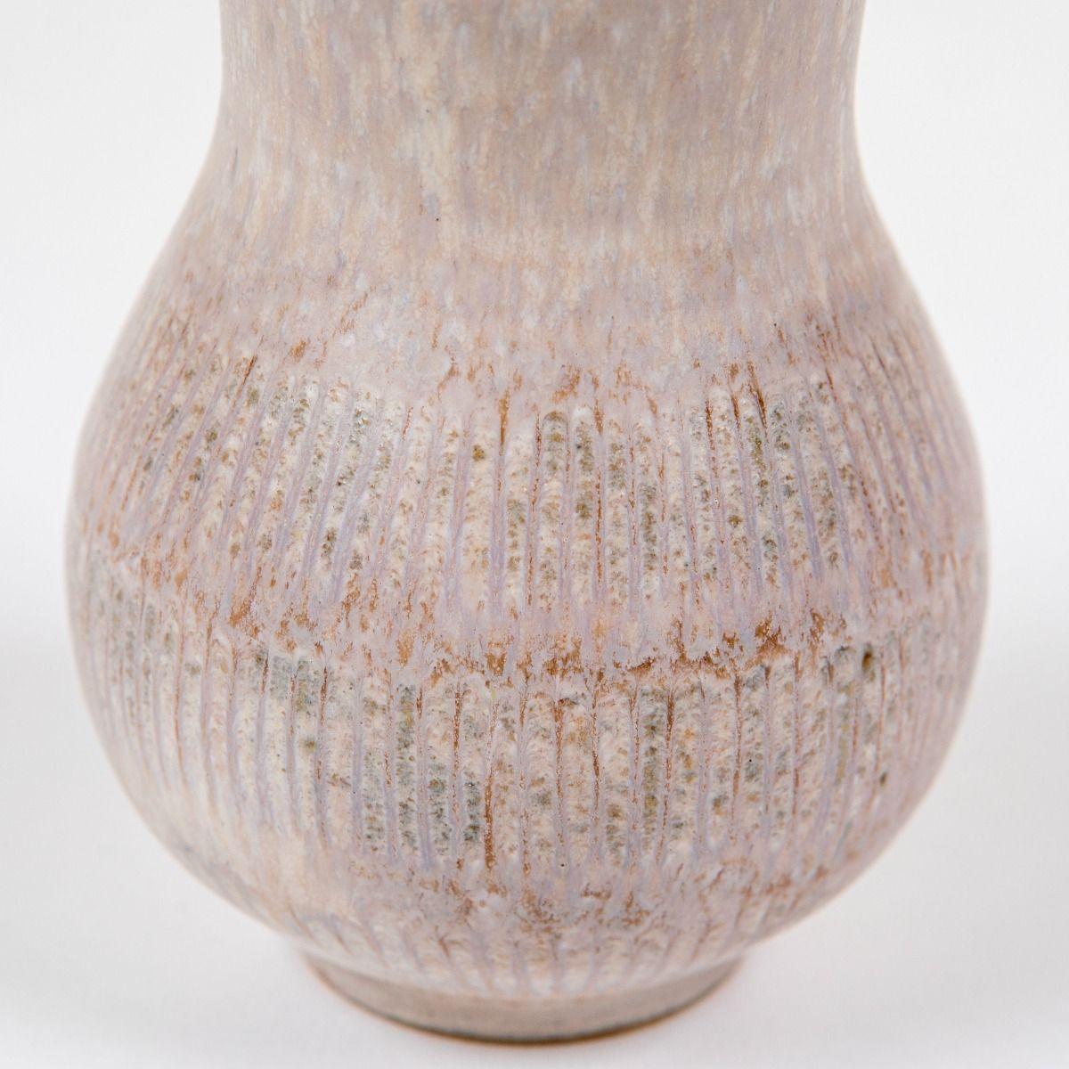 Eva Stæhr-Nielsen for Saxbo, Small Signed Stoneware Vase (Steingut) im Angebot