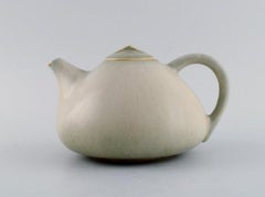 Eva Stæhr-nielsen for Saxbo, Teapot in Glazed Stoneware, Mid-20th C