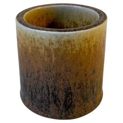Eva Staehr Nielsen Glazed Stoneware Vase for Saxbo, 1950s