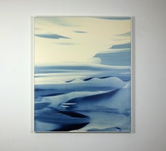 "Continuum", painting by Eva Ullrich (51x43in), 2022