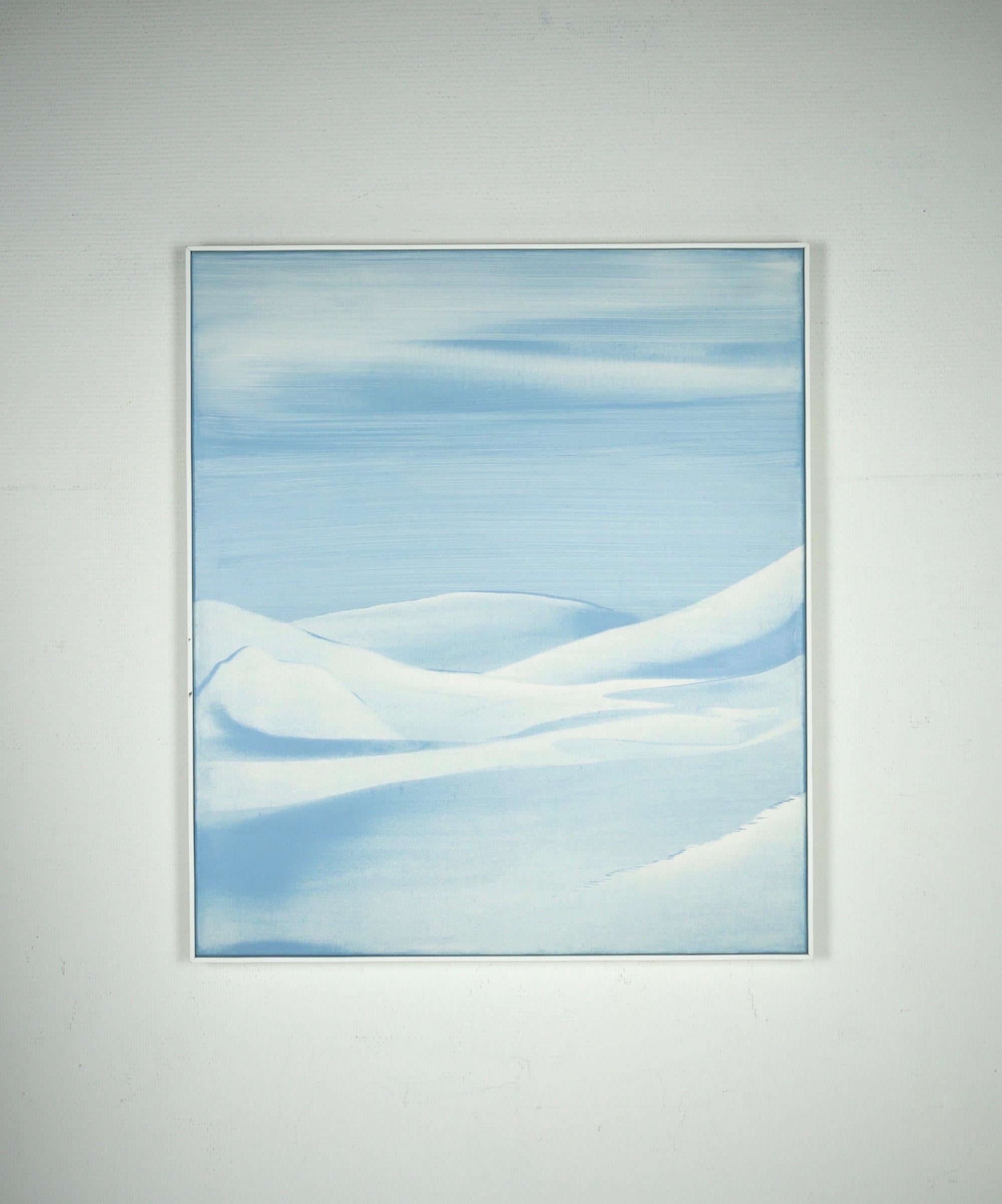 « Kiruna », peinture d'Eva Ullrich (30x25,5 pouces), 2022 en vente 1