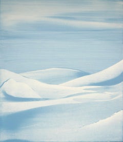 "Kiruna", painting by Eva Ullrich (30x25.5in), 2022