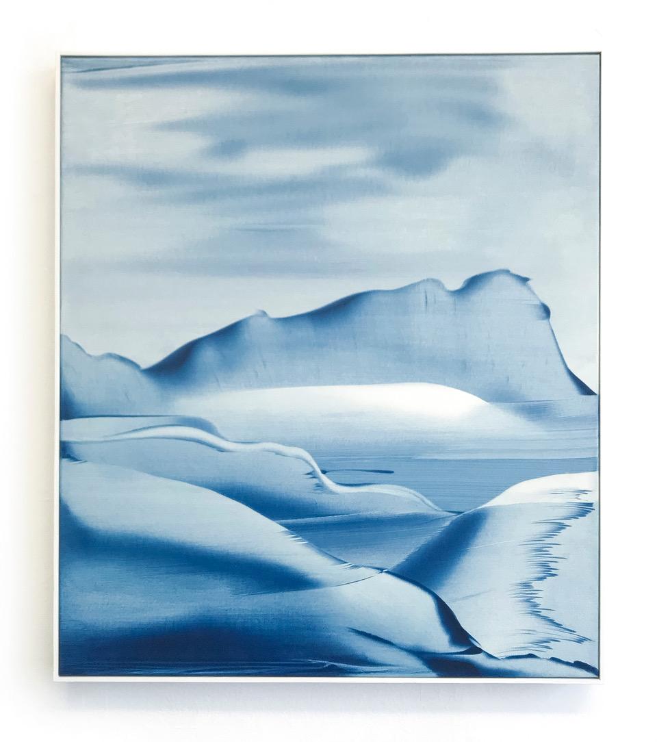 « Myrland », peinture d'Eva Ullrich (30x25in), 2020 en vente 1
