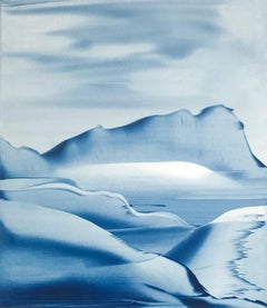 "Myrland", painting by Eva Ullrich (30x25in), 2020